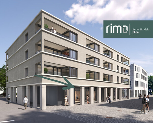 Gewerbefläche (Einzelhandel, Büro, Praxis) mit 277 m² mitten in Feldkirch - Erstbezug!