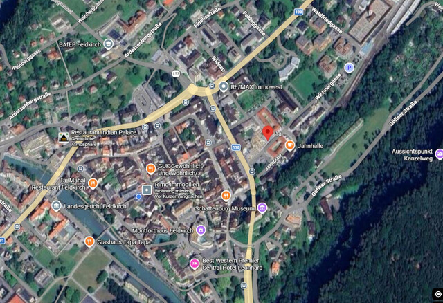 Gewerbefläche (Einzelhandel, Büro, Praxis) mit 277 m² mitten in Feldkirch - Erstbezug!