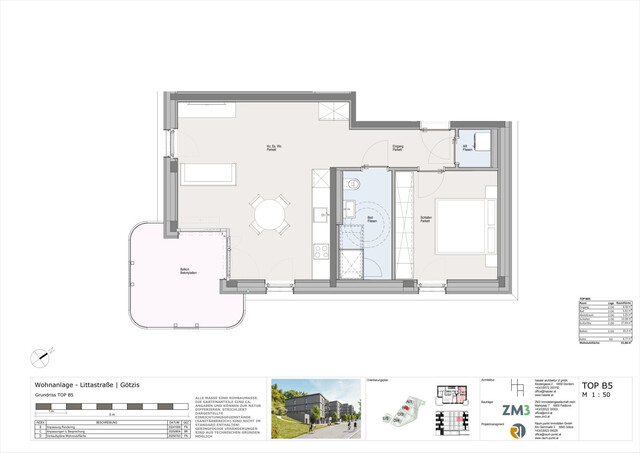 2-Zimmer-Terrassenwohnung in Götzis - Top B5