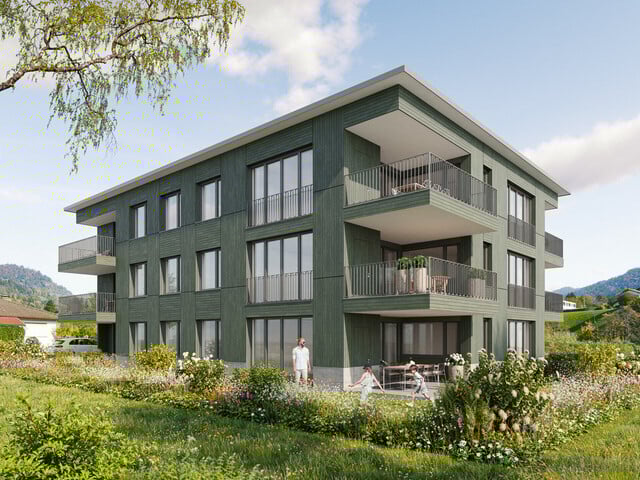 Ruhig wohnen, zentrumsnah leben. 3-Zimmer-Terrassenwohnung W04