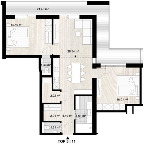 Attraktive Apartments mit Feriennutzung in Mellau - Bregenzerwald