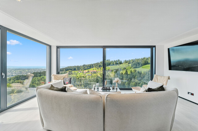 Exklusives Wohnen am Bodensee: Eckreihenhaus mit Pool und Bodenseeblick!