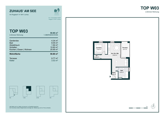 Neubau Top 3: Kurzzeitvermietung möglich - Ihr Domizil am Bodensee - eine Rendite von 7% möglich!