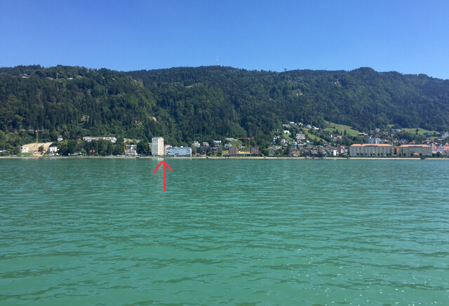 Am See direkt bei Bregenzer Innenstadt - Sehr großzügige 3,5-Zimmer-Wohnung - Besonders auch für Senioren geeignet