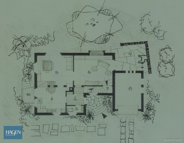 Haus mit 50er-Jahre-Charme in Lustenau – Großzügige, Unverbaubare Lage am Binsenfeldkanal