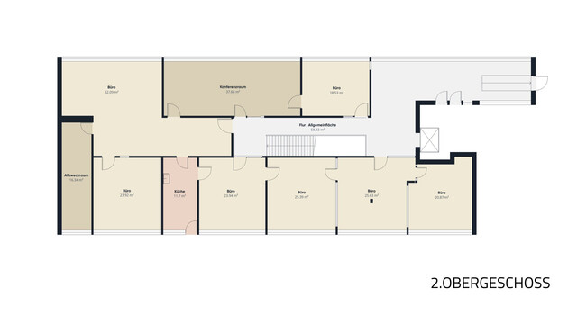 Lustenau | Top ausgestattete Bürofläche | Kapitalanlage & Arbeitsplatz vereint
