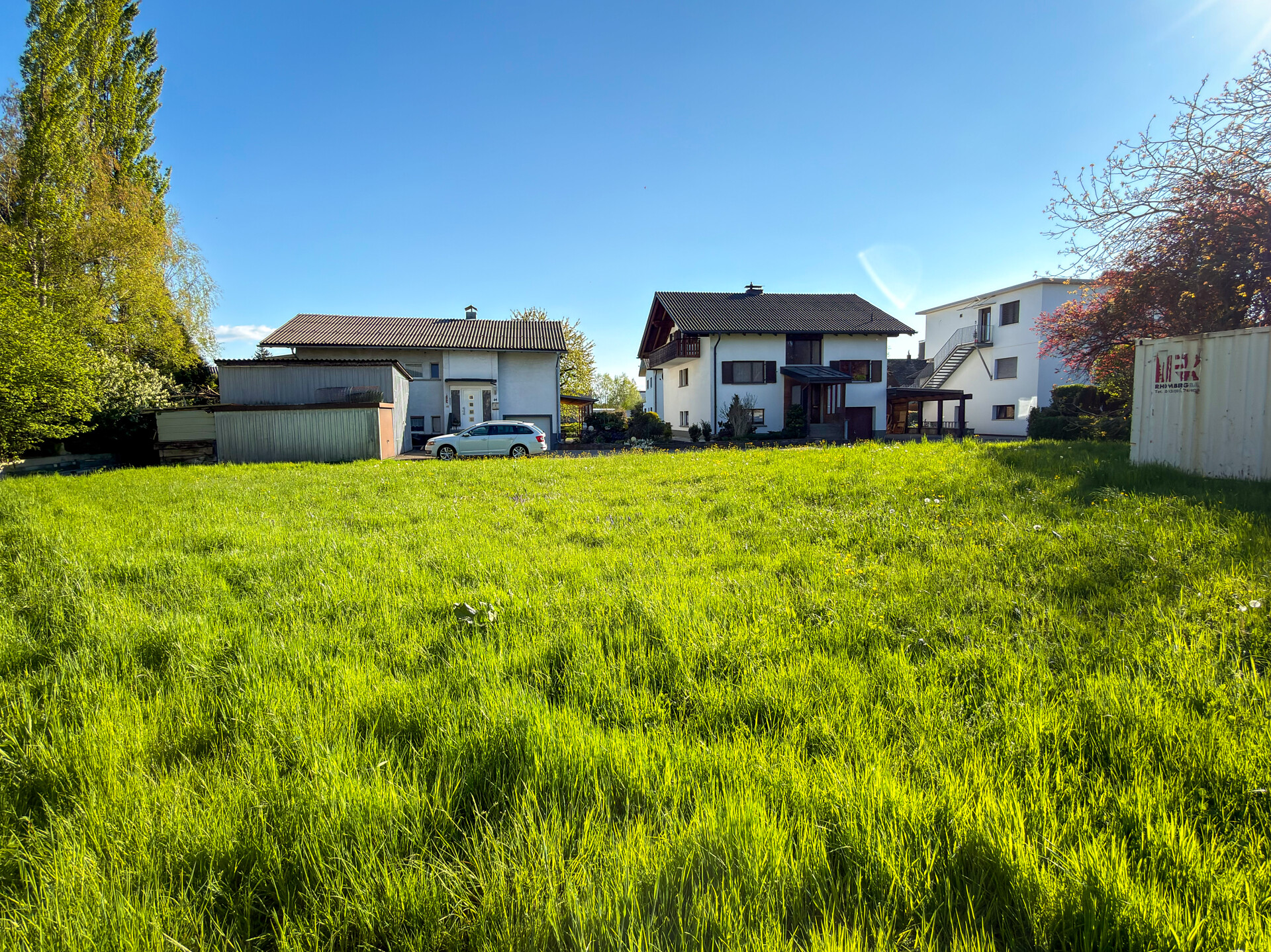 Sonniges Baugrundstück mit 826 m² in begehrter Lage von Lustenau