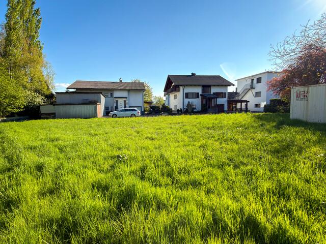 Sonniges Baugrundstück mit 826 m² in begehrter Lage von Lustenau