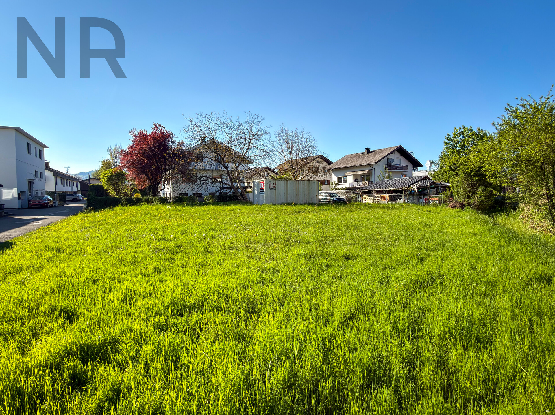 Sonniges Baugrundstück mit 826 m² in begehrter Lage von Lustenau