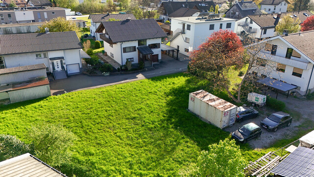 Sonniges Baugrundstück mit 826 m² in begehrter Lage von Lustenau
