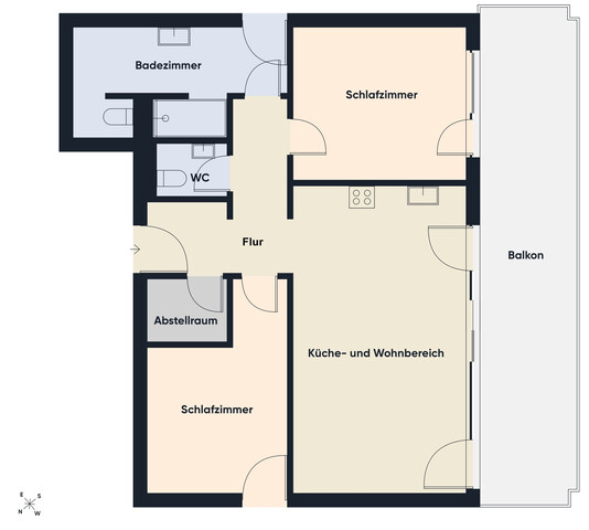 Luxuriöse 3-Zimmer-Neubauwohnung am Bodensee mit großem Balkon – ideal als Haupt- oder Zweitwohnsitz