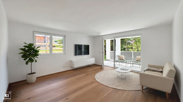 Lebensqualität mitten in Dornbirn – 2-Zimmer-Gartenwohnung