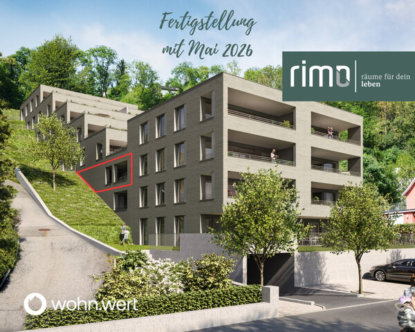 Wohnanlage "Hillside" - Tolle 2-Zimmerwohnung mit großzügiger Terrasse - Top 08