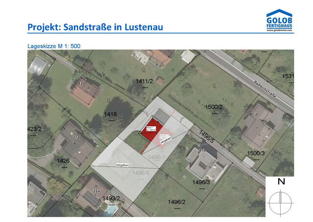 Doppelhaus mit Vollunterkellerung in Lustenau
