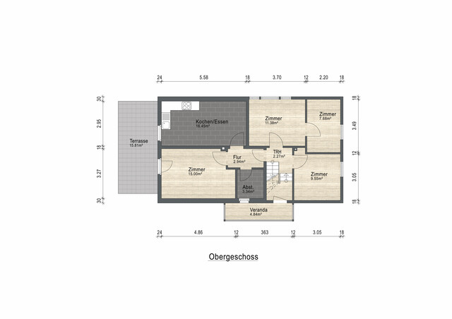 großzügigem Grundstück mit älteres Einfamilienhaus
