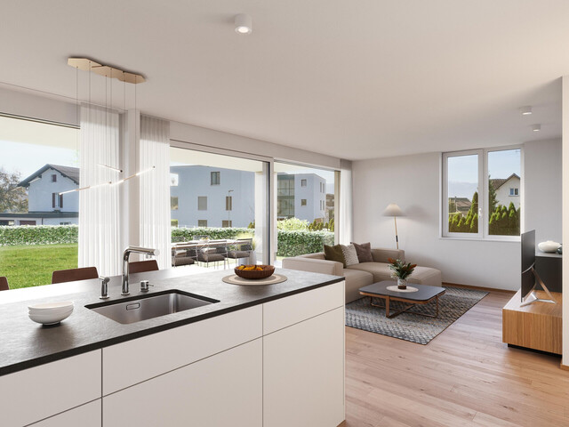 2 ZIMMER GARTEN­WOHNUNG ZU VERKAUFEN