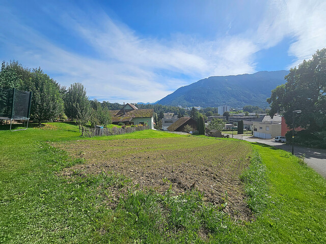 Sonniges Baugrundstück mit Vision in Feldkirch - Tosters
