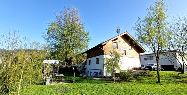 Wohnen an der Ache – Einfamilienhaus in ruhiger Lage in Wolfurt