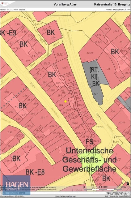 Im Zentrum von Bregenz: Wohn- und Geschäftshaus in der Kaiserstraße zu verkaufen