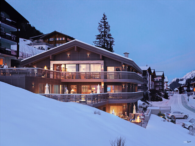 Exklusives Baugrundstück mit Projektierung & Ski-In!