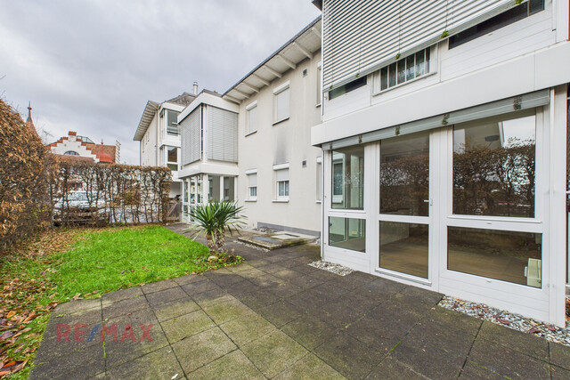 Zentrum & Natur: Attraktive 3-Zimmer-Mietwohnung mit Garten