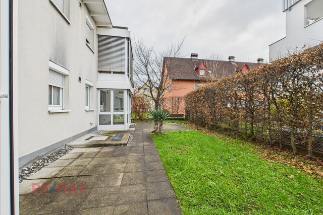 Zentrum & Natur: Attraktive 3-Zimmer-Mietwohnung mit Garten