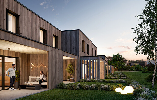 Einmalige Gelegenheit: Neubau-Reihenhaus mit 4-Zimmern und Garten (Top A4)