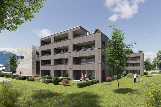 Erstbezug! Sehr schöne 4-Zimmer-Dachgeschoßwohnung in Feldkirch