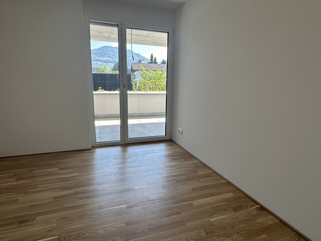 Neue, sehr hochwertige 2-Zimmer-Wohnung mit großzügiger Terrasse in schöner Lage in Rankweil