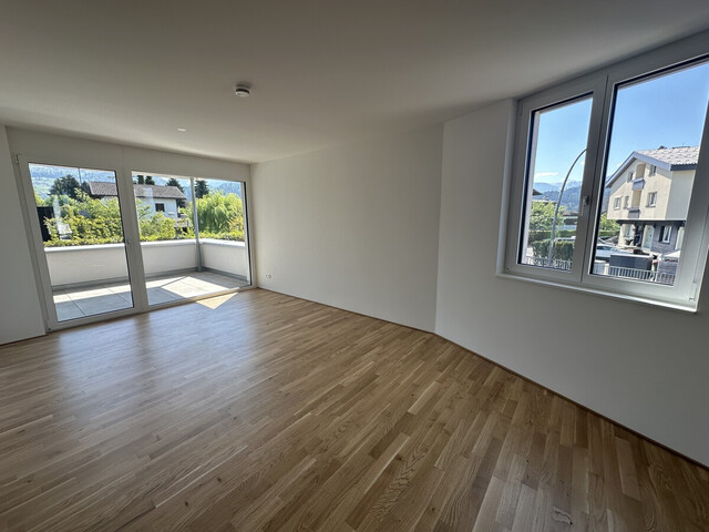 Neue, sehr hochwertige 2-Zimmer-Wohnung mit großzügiger Terrasse in schöner Lage in Rankweil