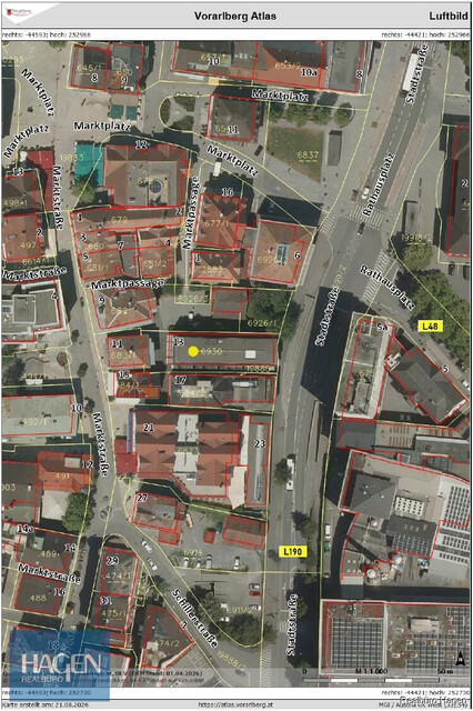 Repräsentativer Gewerbestandort im Herzen von Dornbirn – 346 m² Büro- & Praxisfläche