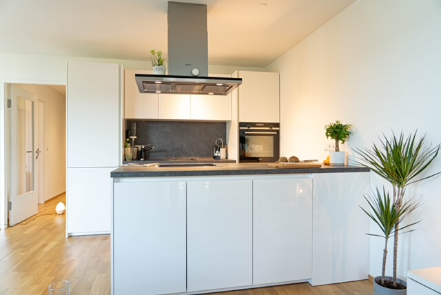 Sonnige hochwertige Eck-Wohnung in See- u Stadtnähe