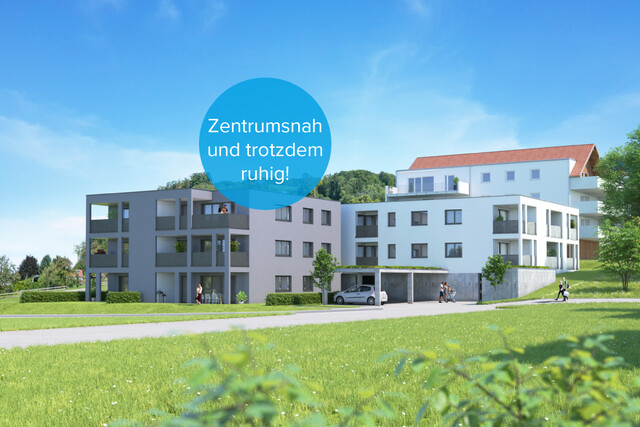 2-Zi-Wohnung mit Terrasse und Garten