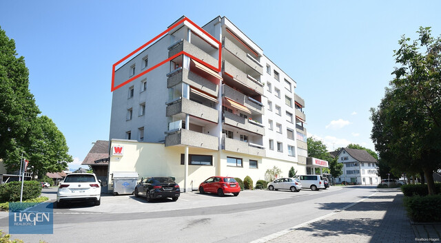 Wohnen mit Aussicht: 4-Zimmerwohnung in zentraler Lage Lustenau