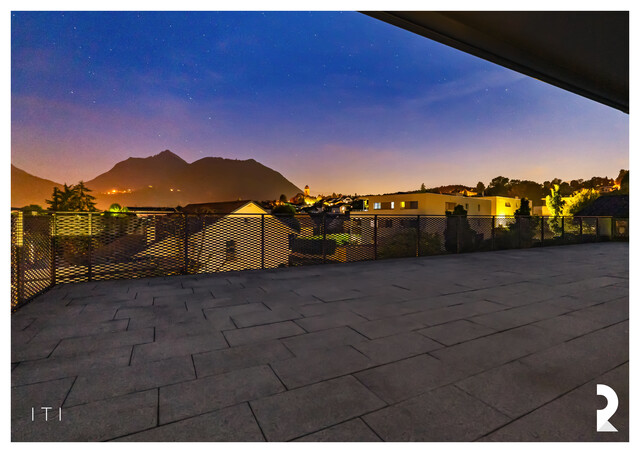 STILVOLLES PENTHOUSE IN BESTLAGE VON GÖFIS – GROSSZÜGIGE TERRASSE MIT PANORAMABLICK