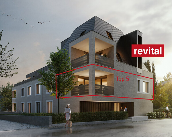Terrassenwohnung in stilvoller Kleinwohnanlage – Morgensonne und Bergblick inklusive - Bezugsbereit Ende 2026 - Top 5