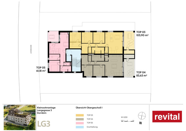Terrassenwohnung in stilvoller Kleinwohnanlage – Morgensonne und Bergblick inklusive - Bezugsbereit Ende 2026 - Top 5
