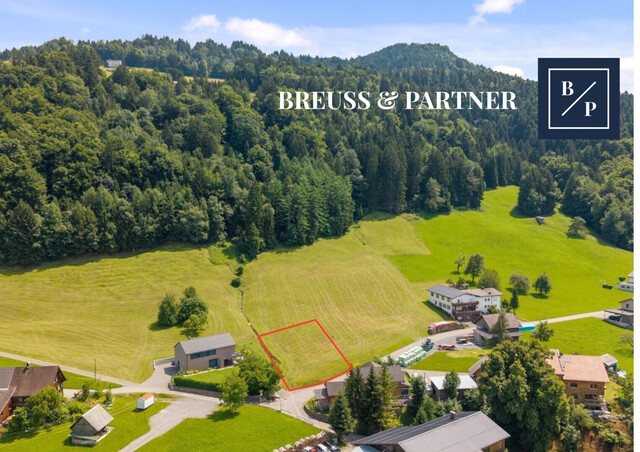 Traumhaftes Baugrundstück in Zwischenwasser mit atemberaubendem Bergblick!