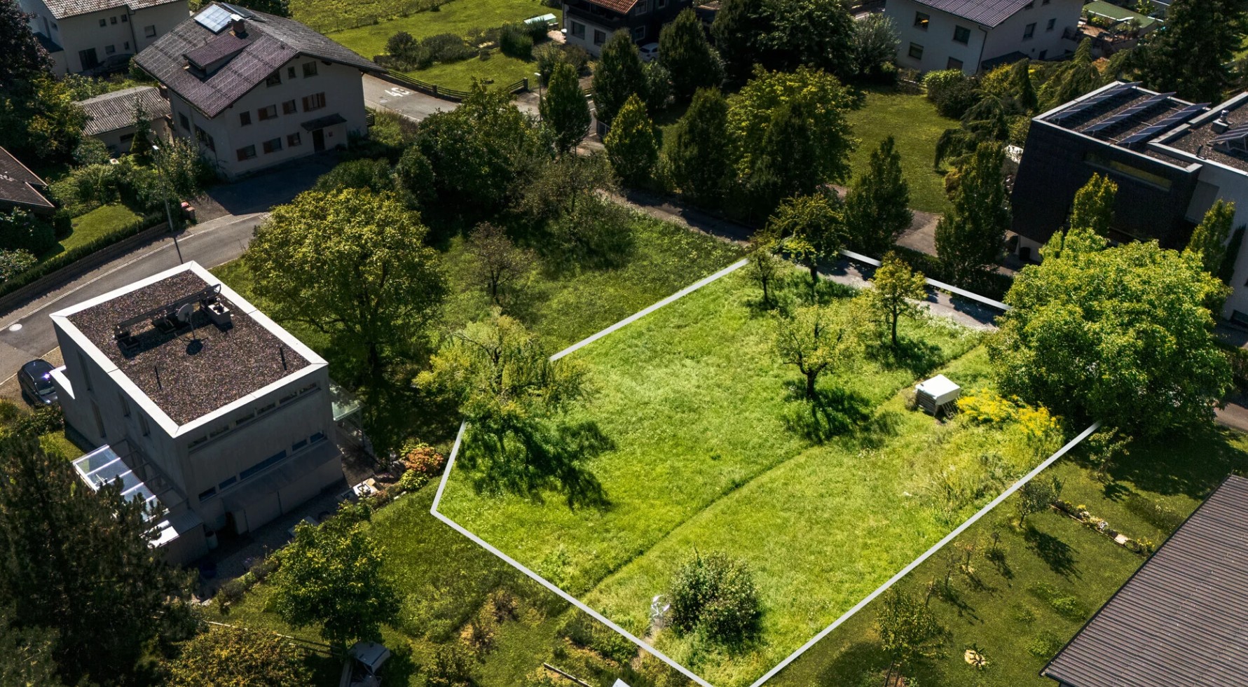 Bludenz Obdorf: Schönes Baugrundstück in leichter Hanglage