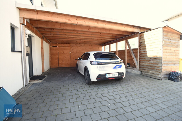 Neuwertiges Wohnhaus mit Carport und Werkstatt in Lustenau zu vermieten!