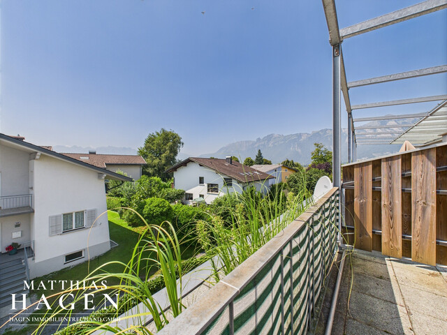 Reihenhauscharakter mit Garten und Dachterrasse