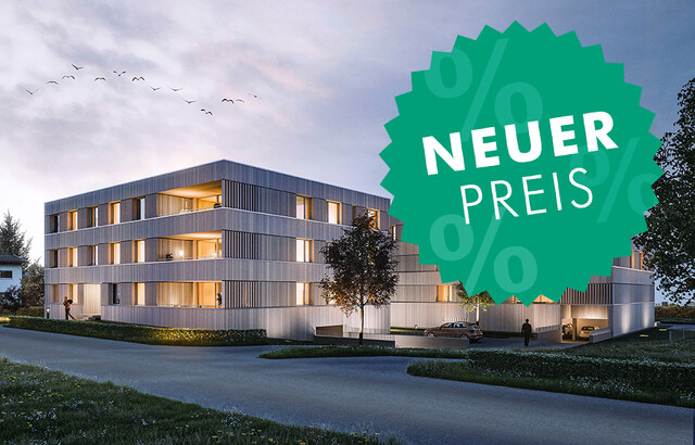 Neuer Preis: Herrliche 4-Zimmer Terrassenwohnung nahe Bodensee (Top B06)