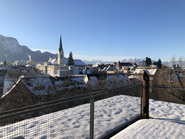Charmante Penthouse-Maisonette im Stadtzentrum von Dornbirn mit großer Dachterrasse - provisionsfrei
