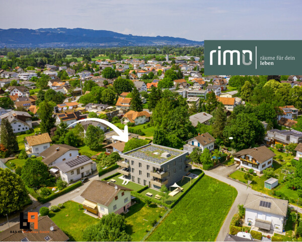 Kleinwohnanlage mit Kühlung, zentral gelegen in Altach