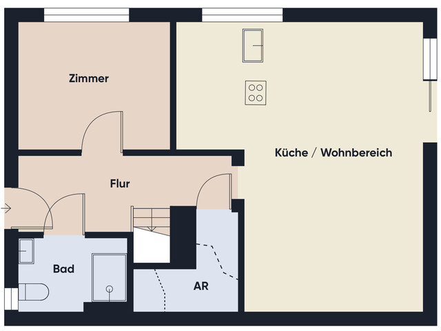 Geräumige 5-Zimmer-Maisonette-Wohnung mit Garten in Hard