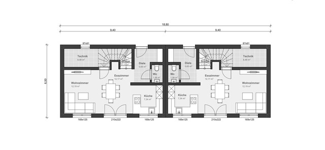 Schönes Baugrundstück - auch für Doppelhaus geeignet, Feldkirch