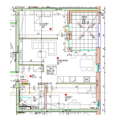 3-Zi-Terrassenwohnung in optimaler Lage zu vermieten!
