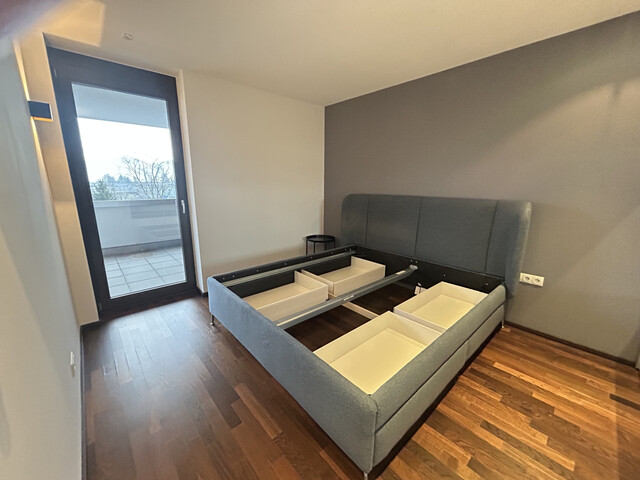 2 Zimmer-Wohnung  |  hochwertig  |  Ausblick  |  Bregenz  |  Balkon  |  teilmöbliert