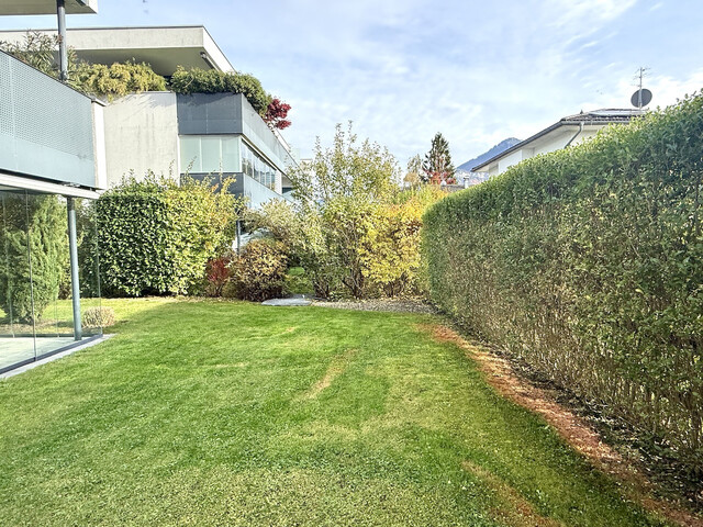 DORNBIRN - Hochwertige 3-Zimmer-Eck-Gartenwohnung zu vermieten!