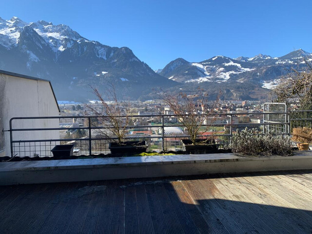Privatverkauf - Schöne Dachterrassenwohnung über den Dächern von Bludenz